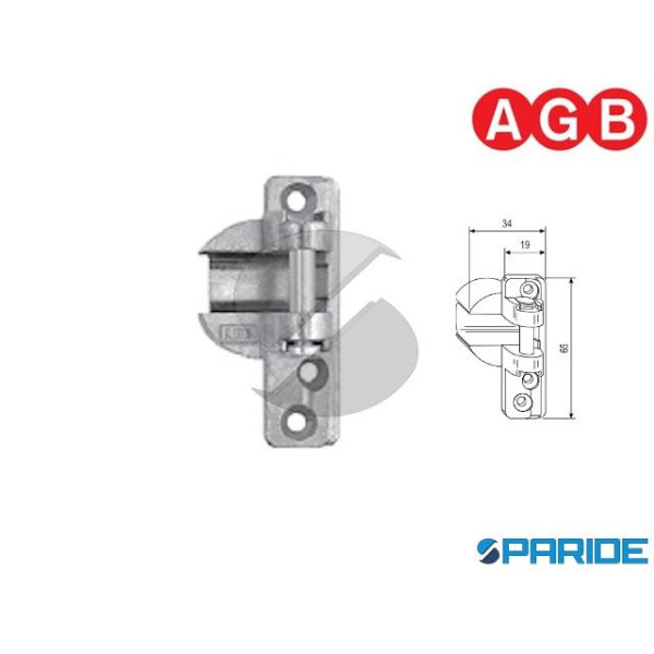SUPPORTO FORBICE 34X20 A4 B15-18 DX AGB A400410101