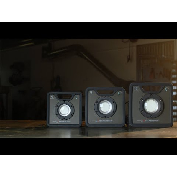 LAMPADA A LED DA LAVORO NOVA 6 FOR LIFE DA 6000 LUMEN SCANGRIP