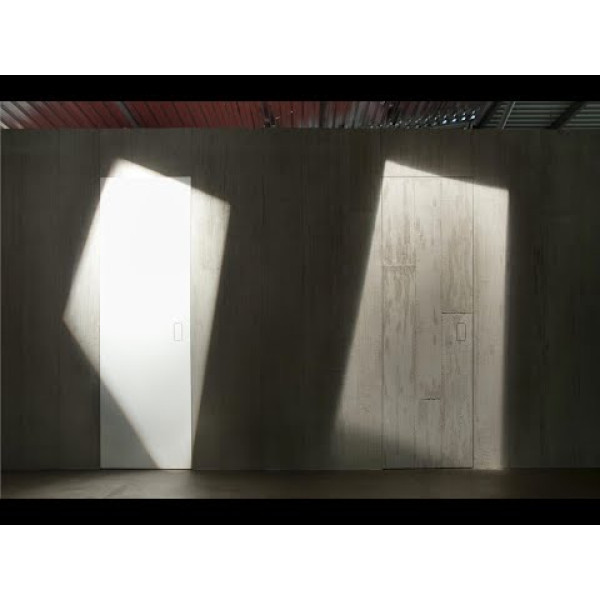 SISTEMA INVISIBILE GHOST PRIVACY 311-GF42 BONAITI CROMO OPACO CONTROPIASTRA PORTE LEGNO