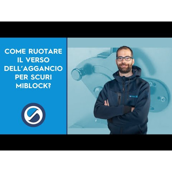 AGGANCIO ANTI INTRUSIONE MIBLOCK PORTE BALCONI