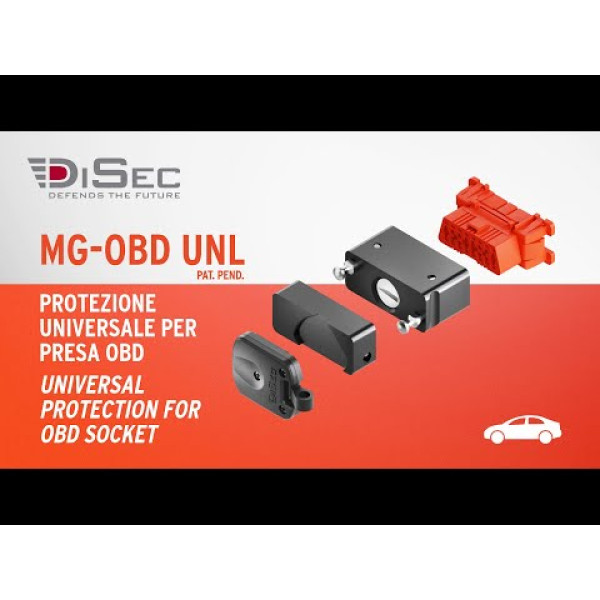 PROTEZIONE MAGNETICA UNIVERSALE MG-OBD DISEC PER PRESA OBD AUTO