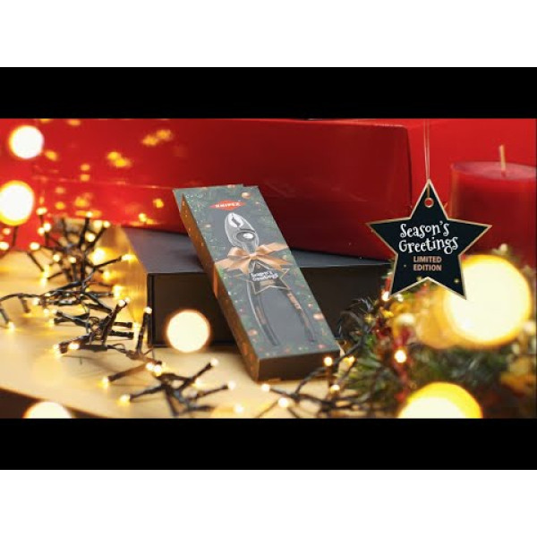 PINZA A PRESA FRONTALE 82 01 200 KNIPEX TWIN GRIP LIMITED EDITION XMAS 2025
