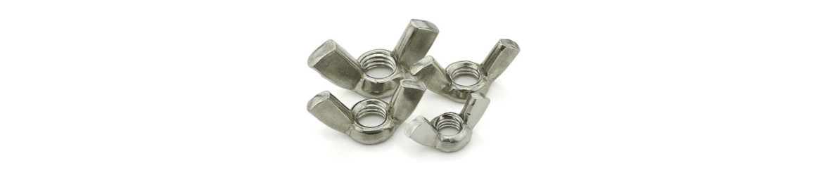 DADI A FARFALLA INOX