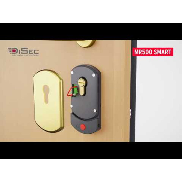 DEFENDER MAGNETO-ELETTRONICO MR500 SMART DISEC SM50M25D1IT CROMO SATINATO H 25 MM