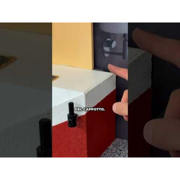 SOSTEGNO SCURI BLOKKO EXPERT DEFAVERI 140 MM PER CAPPOTTO TERMICO