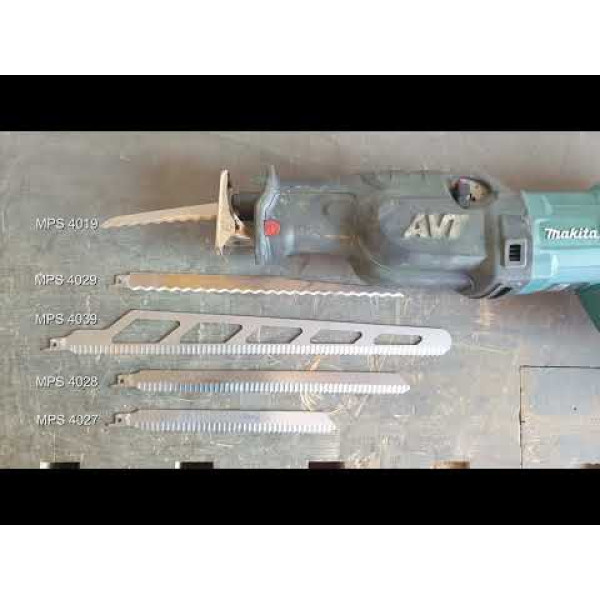 LAMA SEGHE A GATTUCCIO L 280 MM 4028 MPS PER MATERIALI ISOLANTI CF 2 PZ