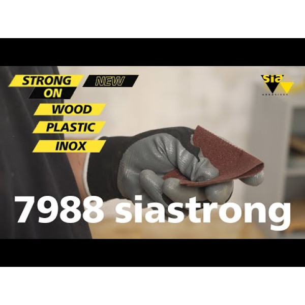 FOGLIO ABRASIVO 115X140 MM P 320 7988 SIASTRONG SIA ABRASIVES CF 10 PZ