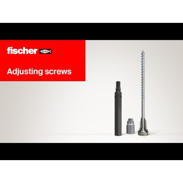 VITE REGOLABILE FAFS 5X100 TX25 FISCHER