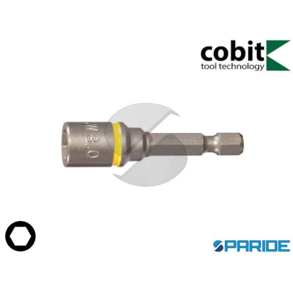 ADATTATORE 1\4 D 10 MM L 50 MM E 6,3 IMPACT COBIT
