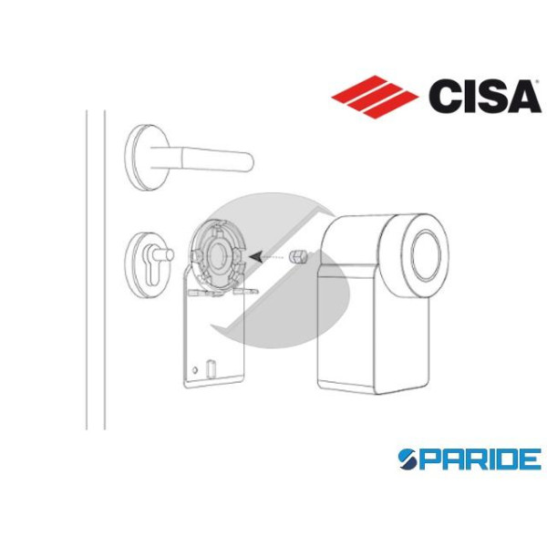 ADATTATORE N1001 01 K NUKI CISA PER CILINDRO A POMELLO