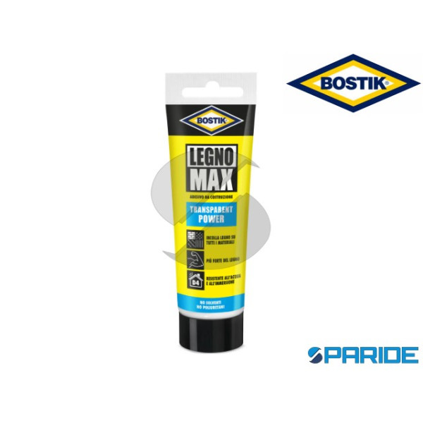 ADESIVO BOSTIK LEGNO TRANSPARENT POWER 85 GR