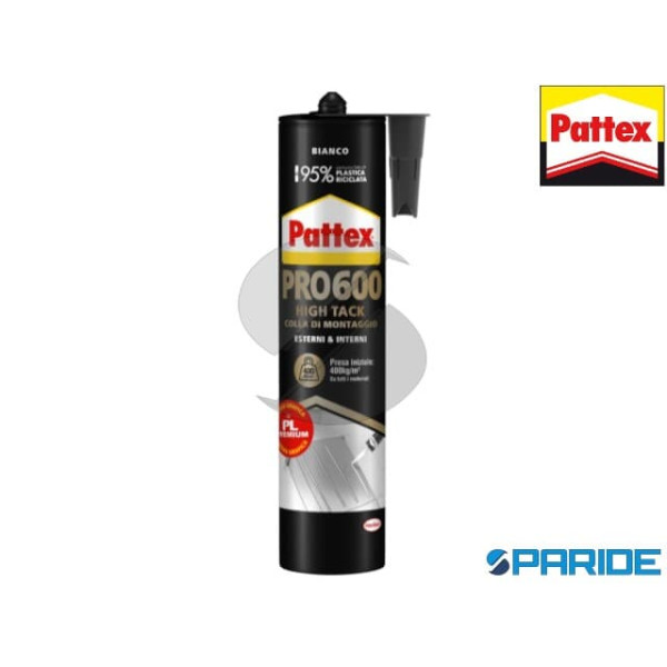 ADESIVO DI MONTAGGIO PATTEX PRO 600 HIGH TACK 440 ...