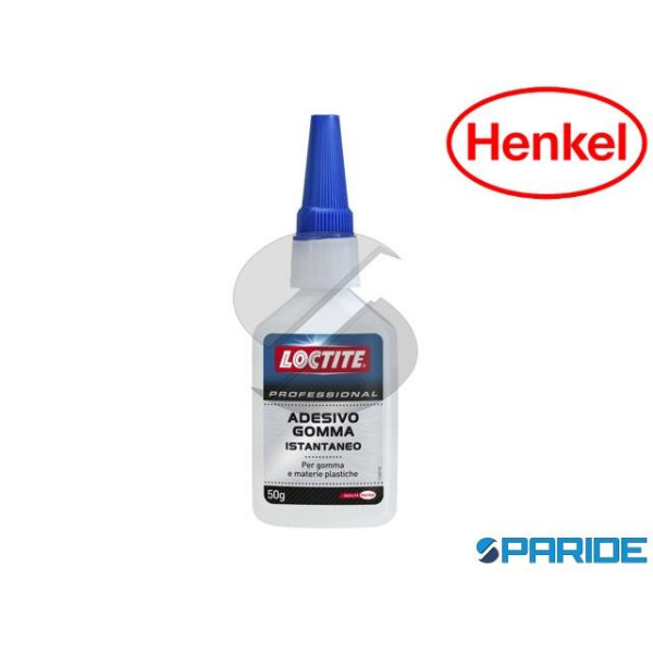 ADESIVO GOMMA ISTANTANEO 50 GR LOCTITE HENKEL