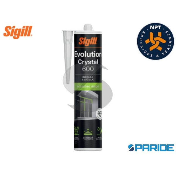 ADESIVO MONOCOMPONENTE EVOLUTION CRYSTAL 600 CRIST...