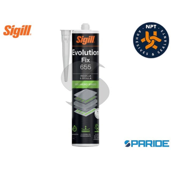 ADESIVO MONOCOMPONENTE EVOLUTION FIX 655 BIANCO 29...