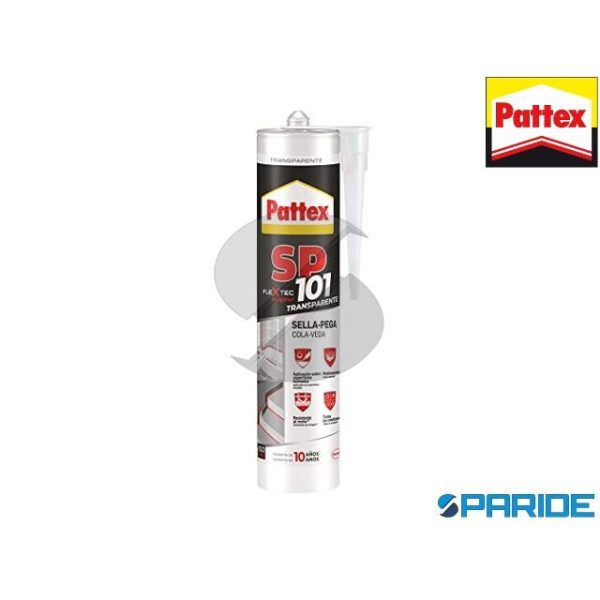 ADESIVO SIGILLANTE PATTEX SP101 TRASPARENTE 280 ML...