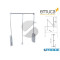 APPENDIABITI SALISCENDI ARMADI REGOLABILE 600-830 12 KG CROMATO 9283811 EMUCA