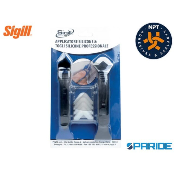 APPLICATORE CON TOGLI SILICONE IN BLISTER SIGILL