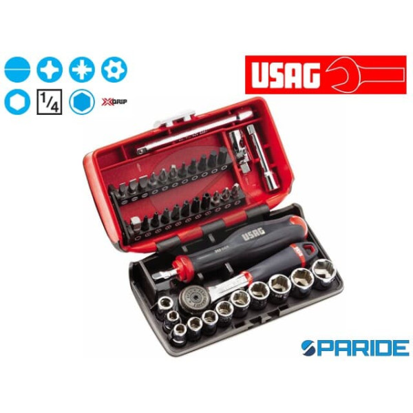 ASSORTIMENTO BUSSOLE ESAGONALI 1\4 X-GRIP ED INSER...