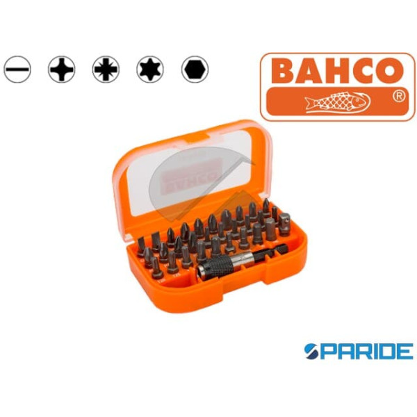 ASSORTIMENTO INSERTI DA 1\4 59\S31B BAHCO