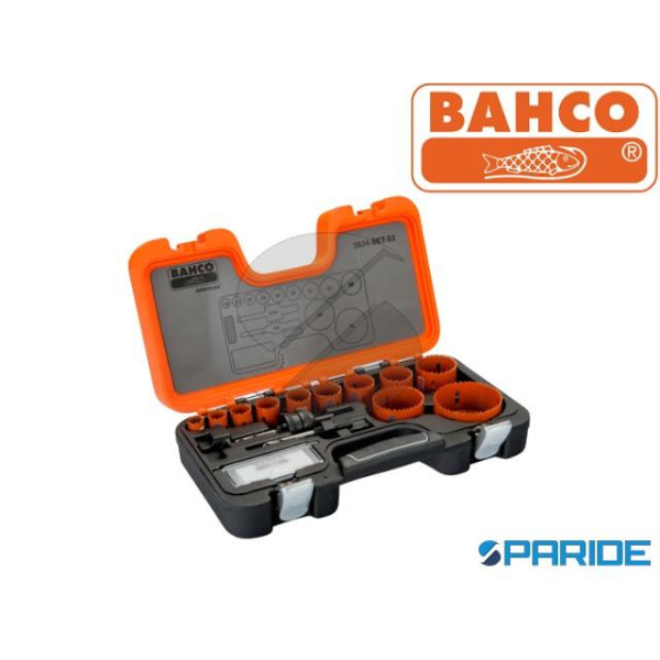 ASSORTIMENTO SEGHE A TAZZA 3834-53 BI-METALLICHE S...