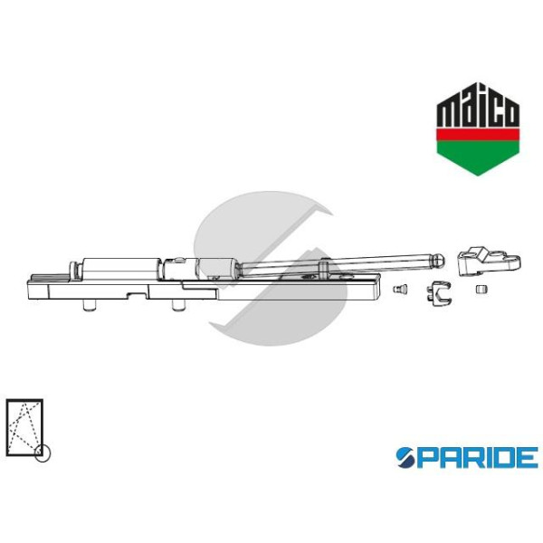 ASTA DI SOSTEGNO 150 KG PB 24 DX 105908 MAICO PER ...