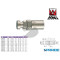 ATTACCO A BAIONETTA D 8X17 MM 10\B AH010107 CON MASCHERINA PORTAGOMMA ANI
