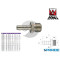 ATTACCO PORTAGOMMA D 10 MM 3\8 FILETTATO MASCHIO A RESCA 10\E AS010411 ANI