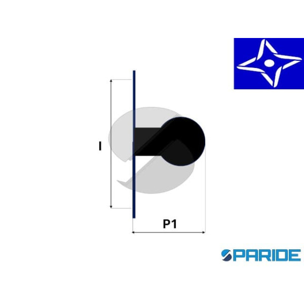 AVVOLGITORE INTERASSE VARIABILE 106-114-128 MM 4 MT PER TAPPARELLE STAR-FOX
