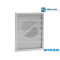 BACHECA ALLUMINIO PORTA CHIAVI DA 96 POSTI SILMEC SILVER RAL 9006