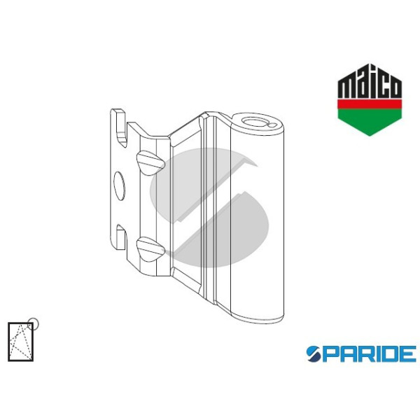 BANDELLA FORBICE 12\20-13 ANGOLO 52486 MAICO IN APPOGGIO PVC