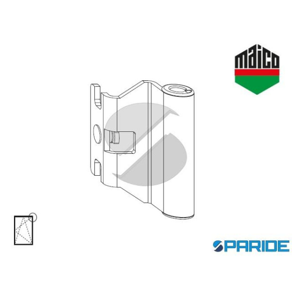 BANDELLA FORBICE 4\15-9 ANGOLO 202533 MAICO DOPPIA...