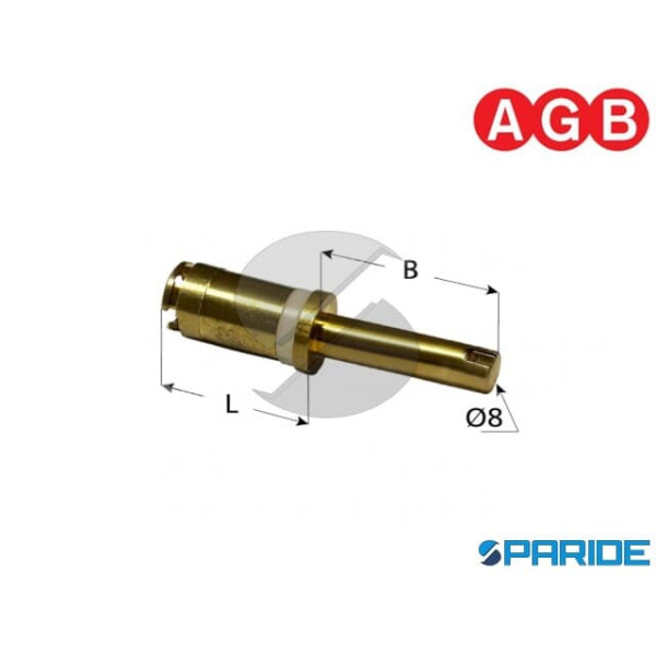 BARILOTTO PORTA POMOLO GENIO L 25 MM 8X18 AGB