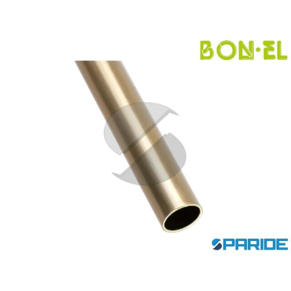 BARRA TUBOLARE D 30 MM L 3 MT IN OTTONE BRONZO GRA...