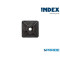 BASE ADESIVA PER FASCETTE 19X19 MM NERA INDEX