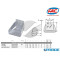 BATTENTE AUTOCENTRANTE VD1303 PER CANCELLI AUTOPORTANTI VD1303075 FAC