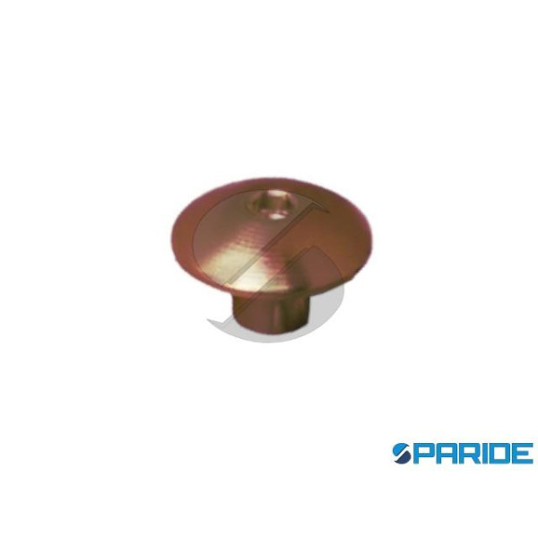 BORCHIA CON ESAGONO M6 D 15 MM BRONZATA 1722