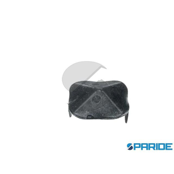 BORCHIA COPRIVITE NERA 20 MM 2 PUNTE FORGIATA