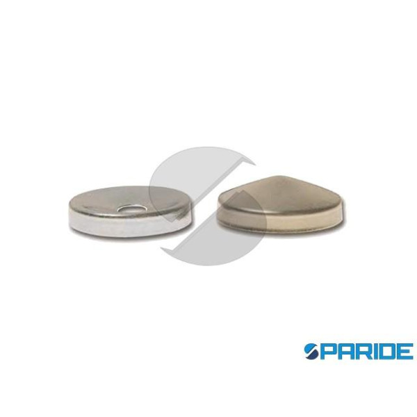 BORCHIA COPRIVITI CONICA D 18 MM OTTONE NICHELATO
