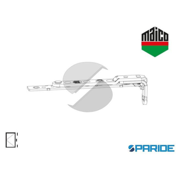 BRACCIO CERNIERA A-B SUPERIORE DT 52702 MAICO LEGNO