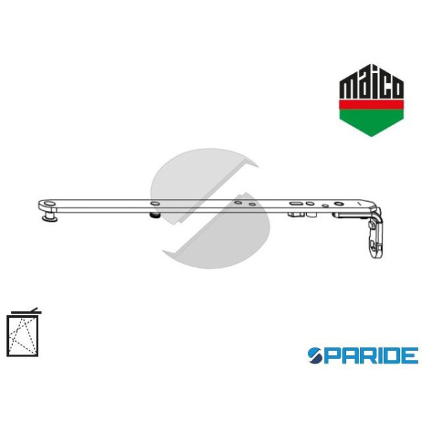 BRACCIO FORBICE A\R SENZA AERAZIONE 207124 MAICO LBB 801-1300