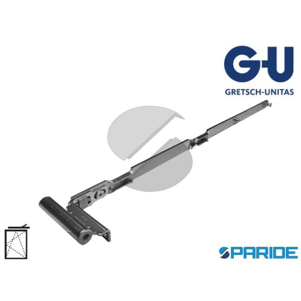 BRACCIO SOSTEGNO A-R 751-1200 B18 SINISTRO GU INTERASSE 9