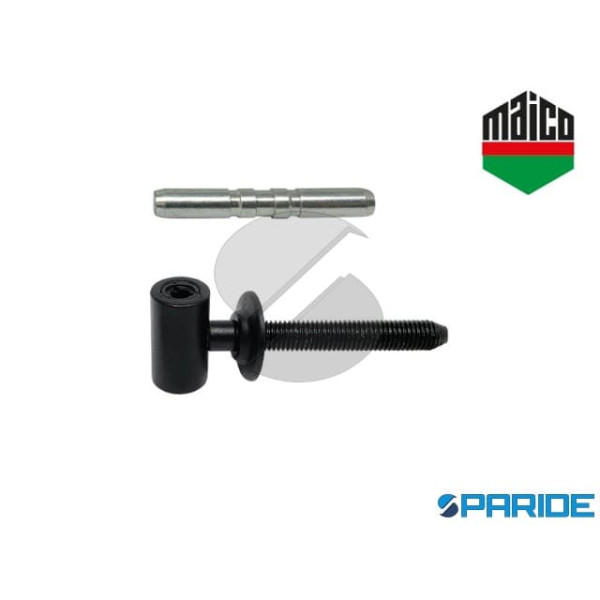 CARDINE A MURO M12 L 110 MM 477944 MAICO NERO OPAC...