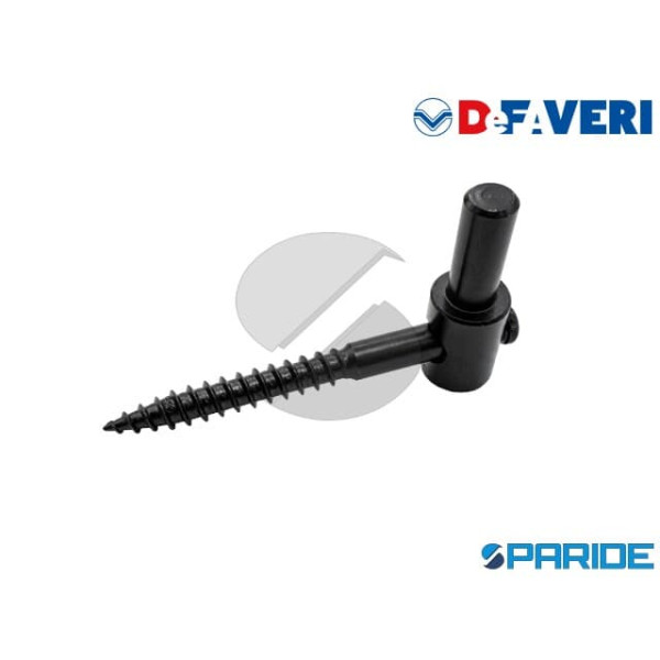 CARDINE AVVITARE DF D 12X130 MM DE FAVERI NERO