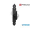 CARDINE FISSO L 160 MM D12 I 24 700 REDD CUORE RIGATO H28 NERO