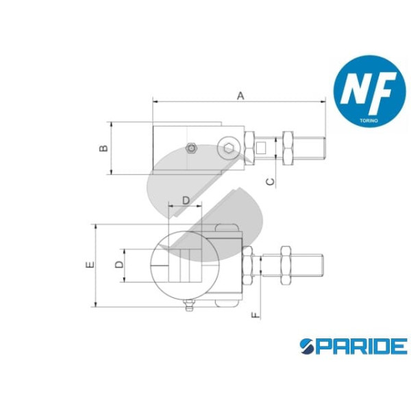 CARDINE LINK 875\50 CON BUSSOLA M24 NOVA-FERR