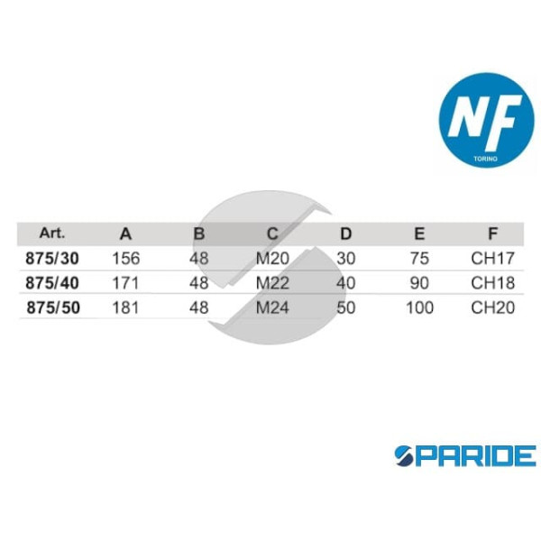 CARDINE LINK 875\50 CON BUSSOLA M24 NOVA-FERR