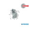 CARRELLO 2 RUOTE D 15 MM 12 OMGE ACCIAIO-ACCIAIO