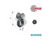 CARRELLO 2 RUOTE D 24 MM 900 OMGE NYLON CON ASOLA