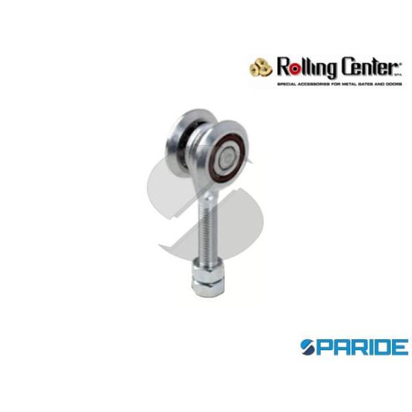 CARRELLO MEDIO 2RCFI A 2 RUOTE INOX CON PERNO ROLL...